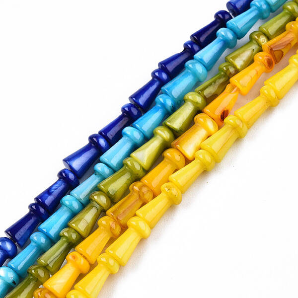 Natural Freshwater Shell Beads Strands