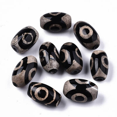 Tibetan Style dZi Beads