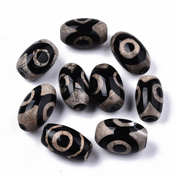 Tibetan Style dZi Beads