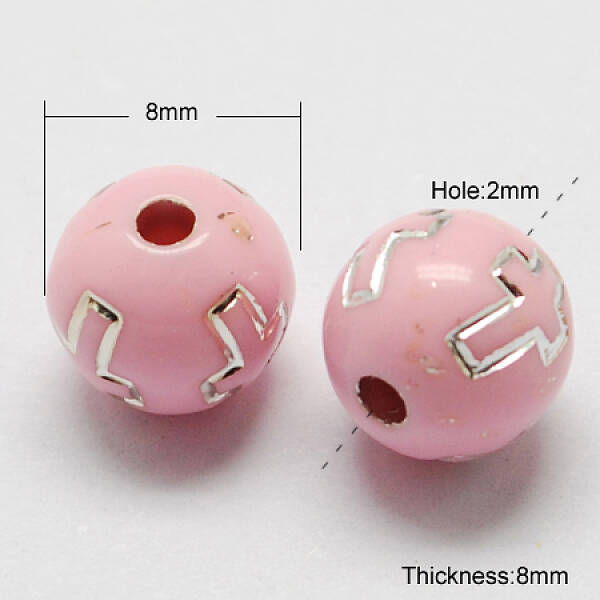 Plating Acrylic Beads