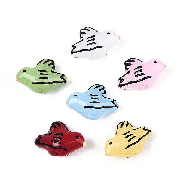 Handmade Lampwork Enamel Beads