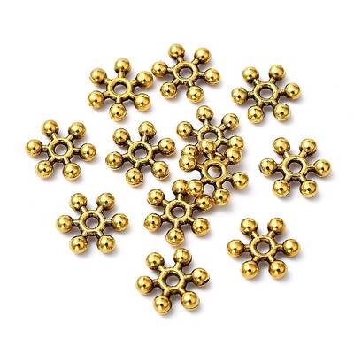 Tibetan Style Alloy Spacer Beads