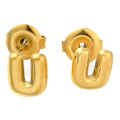 304 Stainless Steel Stud Earrings