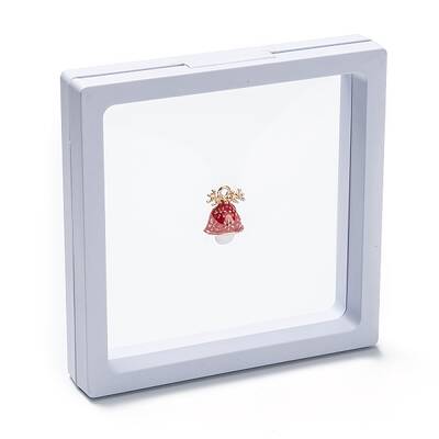 Square Transparent PE Thin Film Suspension Jewelry Display Box