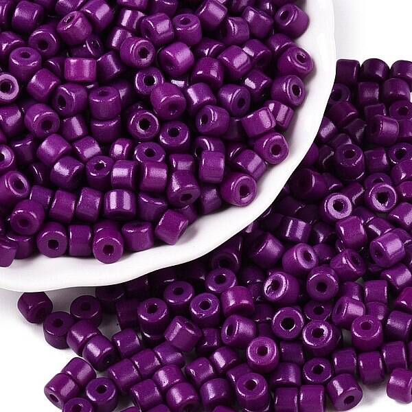 Opaque Baking Paint Glass Seed Beads