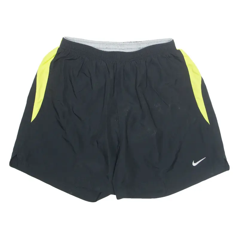 NIKE Mesh Lined Mens Sports Shorts Black S W26