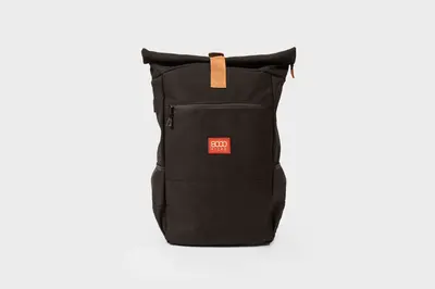 The Everyday Backpacks - The #1 weatherproof hemp bag | Color: Black