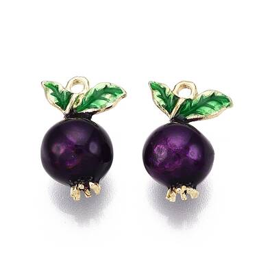 Alloy Enamel Pendants