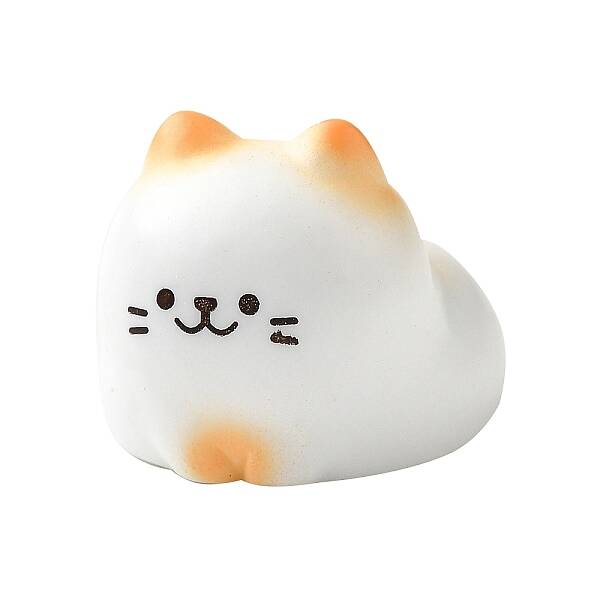 Listening Cat Resin Sculpture Display Decorations