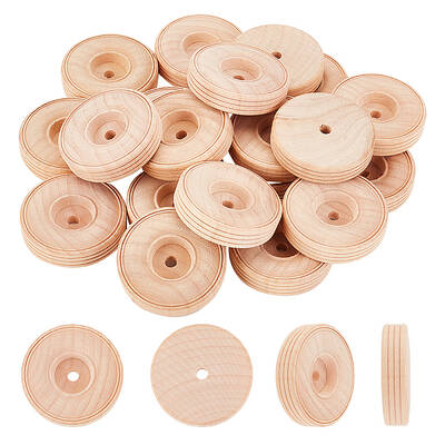 Unfinshed Wood Wheel