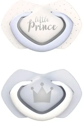 Canpol babies Royal Baby A 0-6 m pacifier Blue 2 pcs