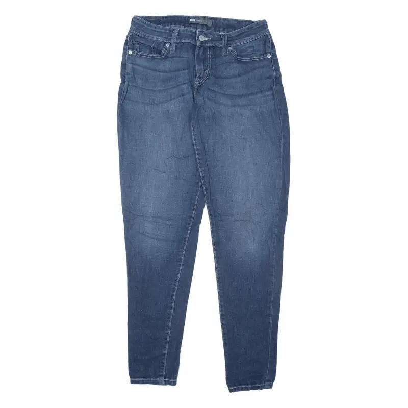 LEVI'S Legging Jeans Blue Denim Slim Skinny Stone Wash Womens W26 L30