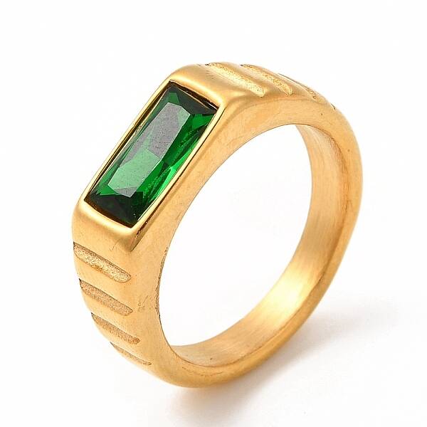 Ion Plating(IP) 304 Stainless Steel Finger Rings