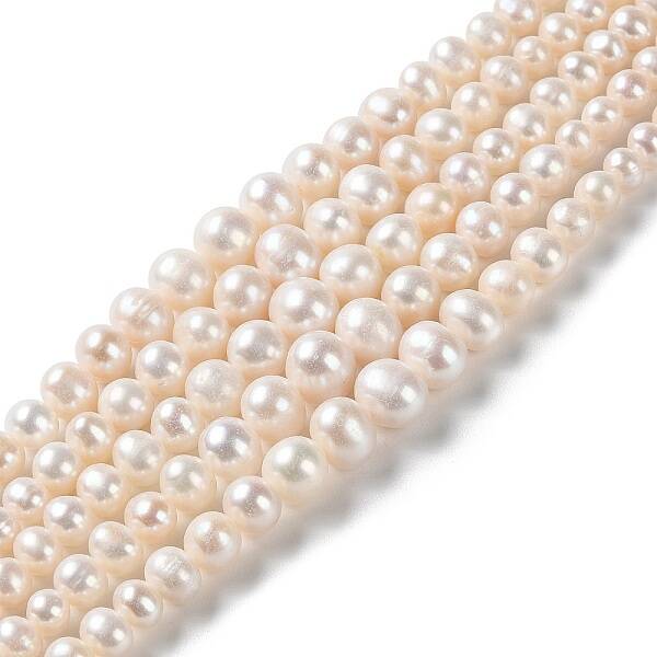 Natural Cultured Freshwater Pearl Beads Strands