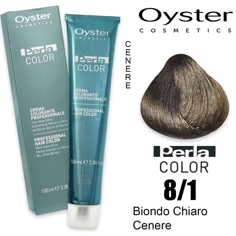 Hair Dye Oyster Perlacolor 100 Ml 8/1