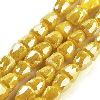 Electroplate Glass Beads Strands