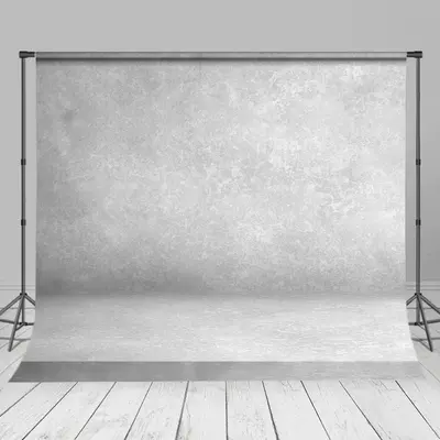 Misty Grey Texture Portrait Photography Backdrop - Aperturee