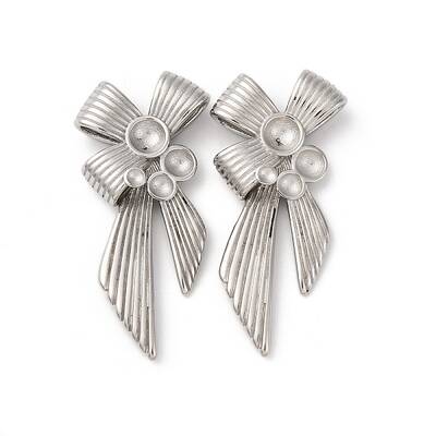 304 Stainless Steel Pendant Rhinestone Settings