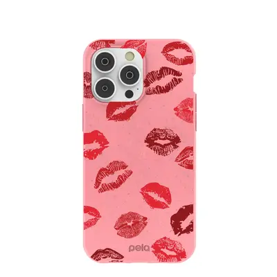 Bubblegum Pink XOXO iPhone 14 Pro Max Case