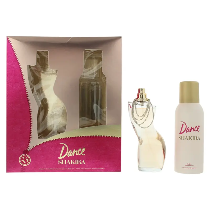 Set Shakira: Dance Eau De Toilette da donna 80 ml + Dance Deodorante Spray da donna 150 ml
