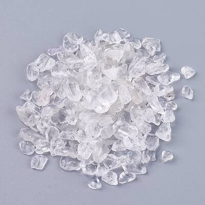 Natural Quartz Crystal Chips Beads