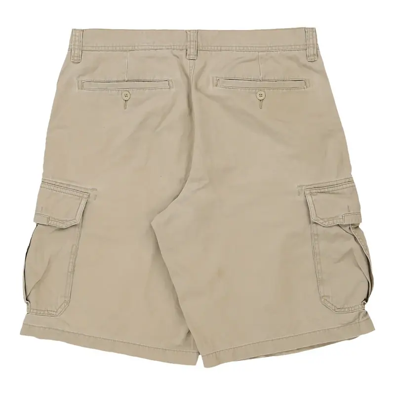 Old Navy Cargo Shorts - 36W 11L Beige Cotton