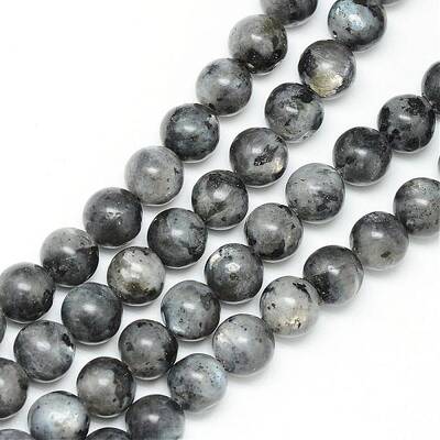 Natural Larvikite Beads Strands