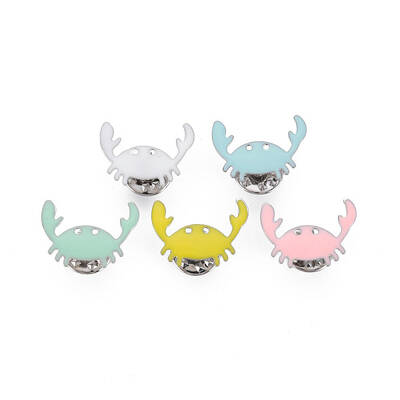 Cute Crab Enamel Pin