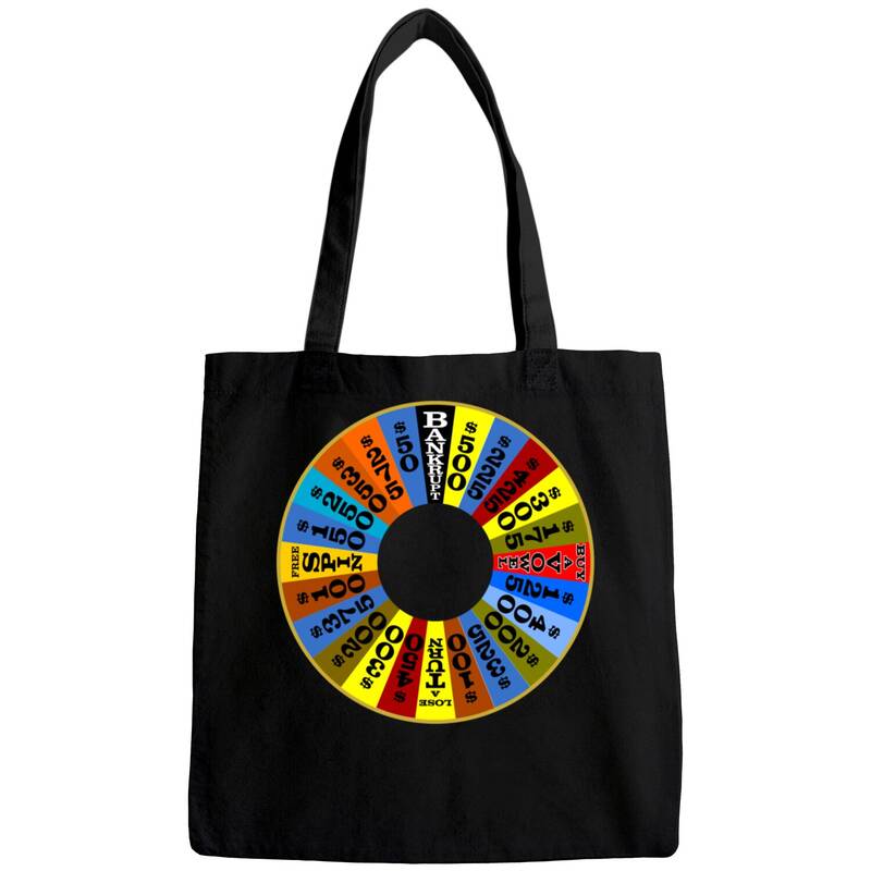 Wheel Of Fortune Logo Shirt Bags