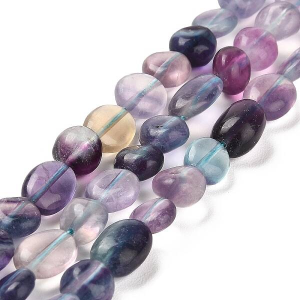 Natural Fluorite Beads Strands