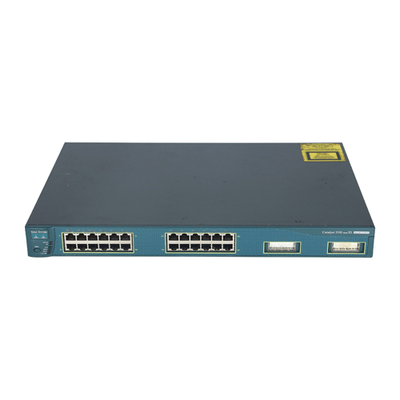 WS-C3524-XL-A Cisco Catalyst 3000 Series C3524P 24 x SFP+ Ports 10GBase-X Layer 3 Managed 1U Rack-mountable Gigabit Ethernet ...