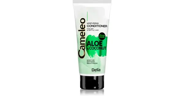 Delia Cosmetics Aloe And Coconut Moisturizing Conditioner For Dry And Brittle Hair 200 Ml