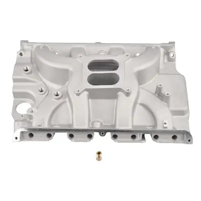 Aluminum Dual Plane Intake Manifold For Ford FE 390 406 410 427 428 V8 Engine Satin Finish