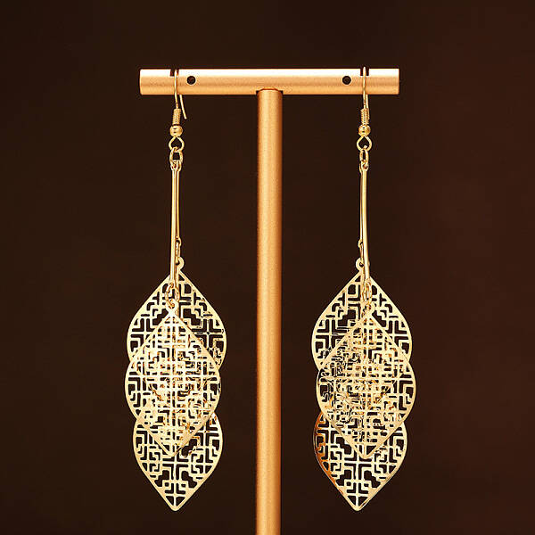 Alloy Dangle Earrings
