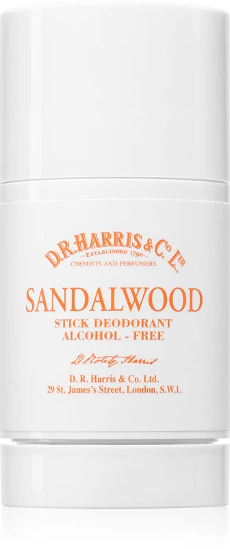 D.R. Harris Deo Stick solid deodorant for men Sandalwood 75 g