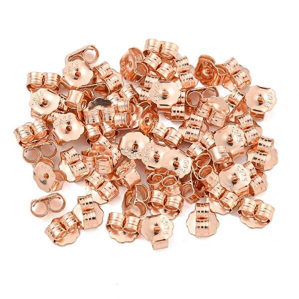 925 Sterling Silver Friction Ear Nuts