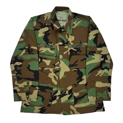 U.S. Army American Apparel Jacket - Large Camo Cotton Blend