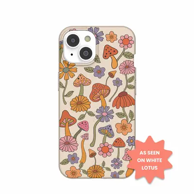Seashell Shrooms and Blooms iPhone 14/16e Case