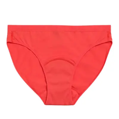 Imse Light Red Teen Bikini Period Panties Heavy Flow Size M