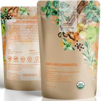 Gardenika Anti-Inflammatea Loose Leaf Herbal Tea with Ginger Turmeric Peppermint Vegan Organic Caffeine-Free Healthy Ayurvedi...