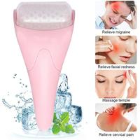 Ice Facial Roller – Depuff, Tighten & Refresh Skin Instantly Ice Face Roller for Puffiness & Migraine Relief – Cooling Ma...