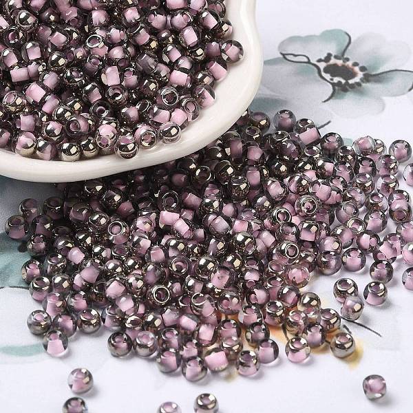Transparent Inside Colours Glass Seed Beads