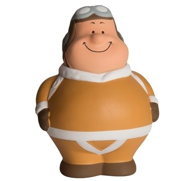 150 Customized Vintage Pilot Bert Stress Reliever - 4inch