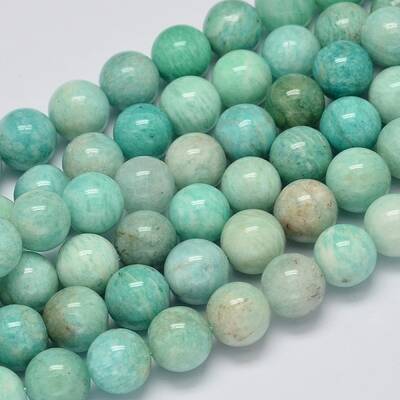 Natural Amazonite Beads Strands
