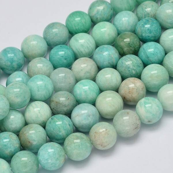Natural Amazonite Beads Strands