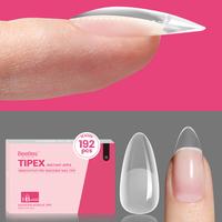Beetles Tipex Instant Apex Nail Tips Stiletto Almond Square Coffin Pre-Etched Pre-Building Strong Thick Acrylic Nail Kit Gift...