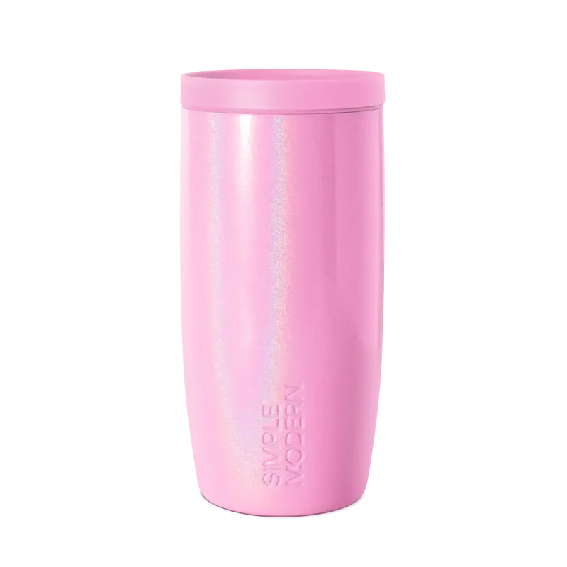 Simple Modern 16oz Signature Voyager Insulated Tumbler with 360° Lid and Ceramic Lining - Leak Proof - Dishwasher Safe