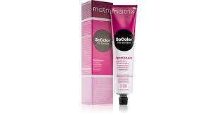 Matrix SoColor Pre-Bonded Blended Permanent Hair Dye Color 8Ma Hellblond Mocca Asch 90 ml