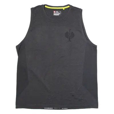 ENGELBERT STRAUSS Mens Vest Black Sleeveless Crew Neck XL
