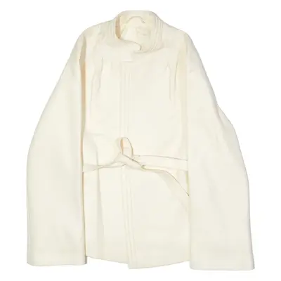DEL MOD Womens Jacket Cream Wool S